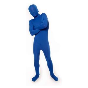 NEW Morphsuits Kids blue full Bodysuit Costume For Boys or girls.